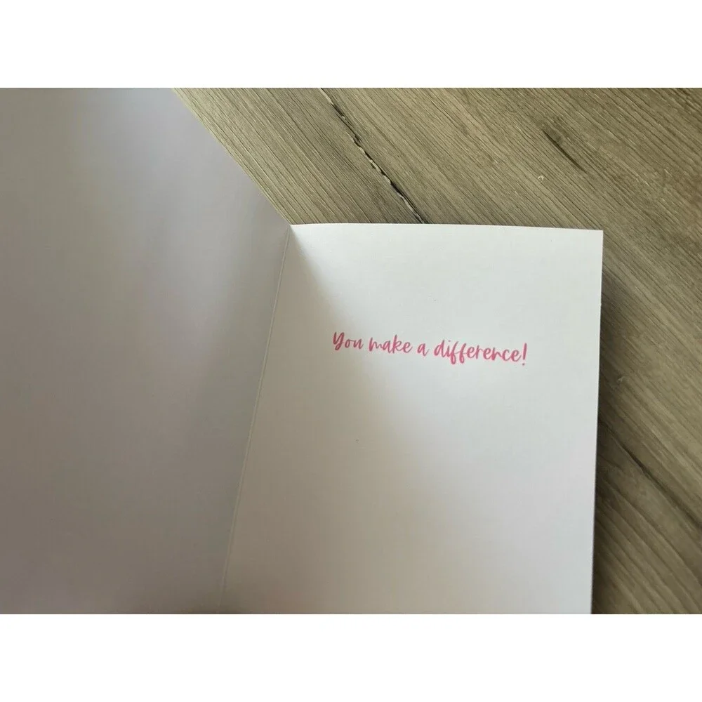 Set of 3 New Teacher Appreciation Cards Nice Quality Gift For Teachers